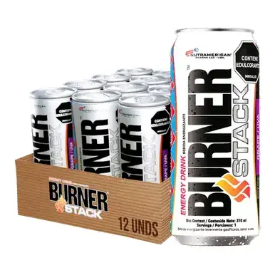 Burner Stack Lata (caja x12) Nutramerican
